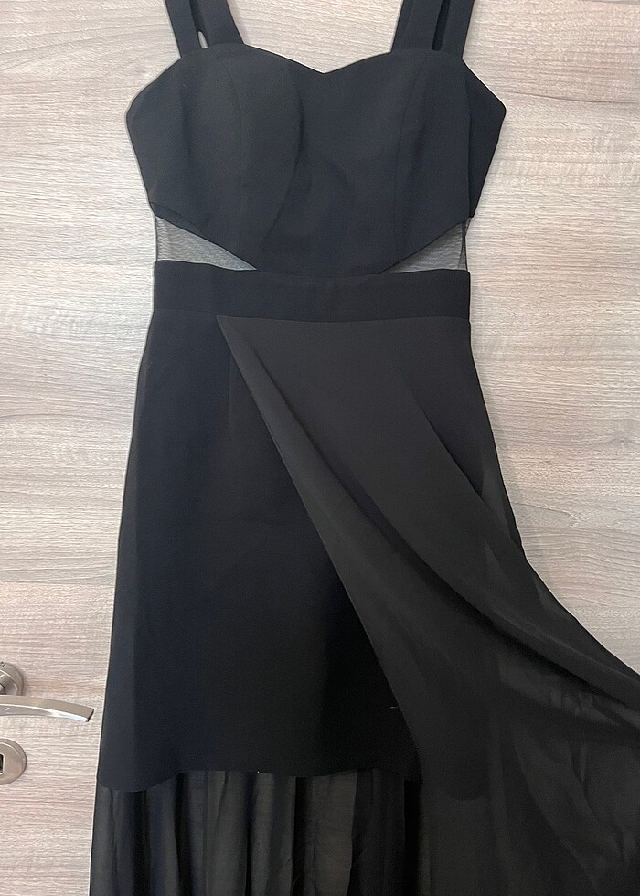 siyah elbise - Görsel 2