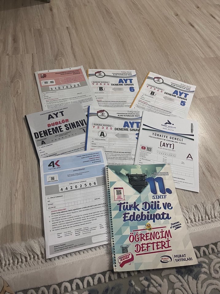 Çeşitli AYT Soru Bankaları ve Kaynak Kitaplar - Görsel 2