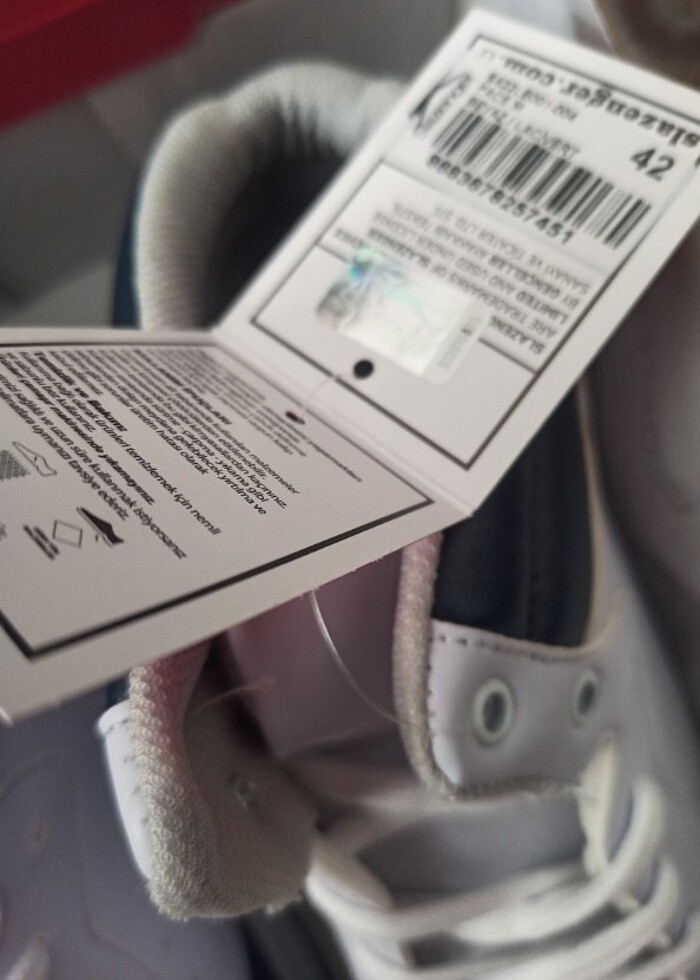 Erkek sneaker yeni etiketli - Görsel 2
