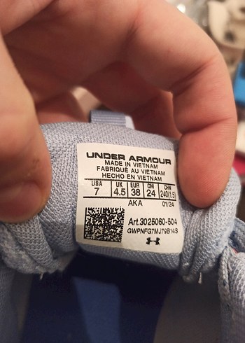 Mor kadin Koşu Ayakkabısı Velcro Detaylı - Görsel 3