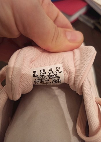 Pembe Yüksek Topuklu Puma Spor Ayakkabı - Görsel 4