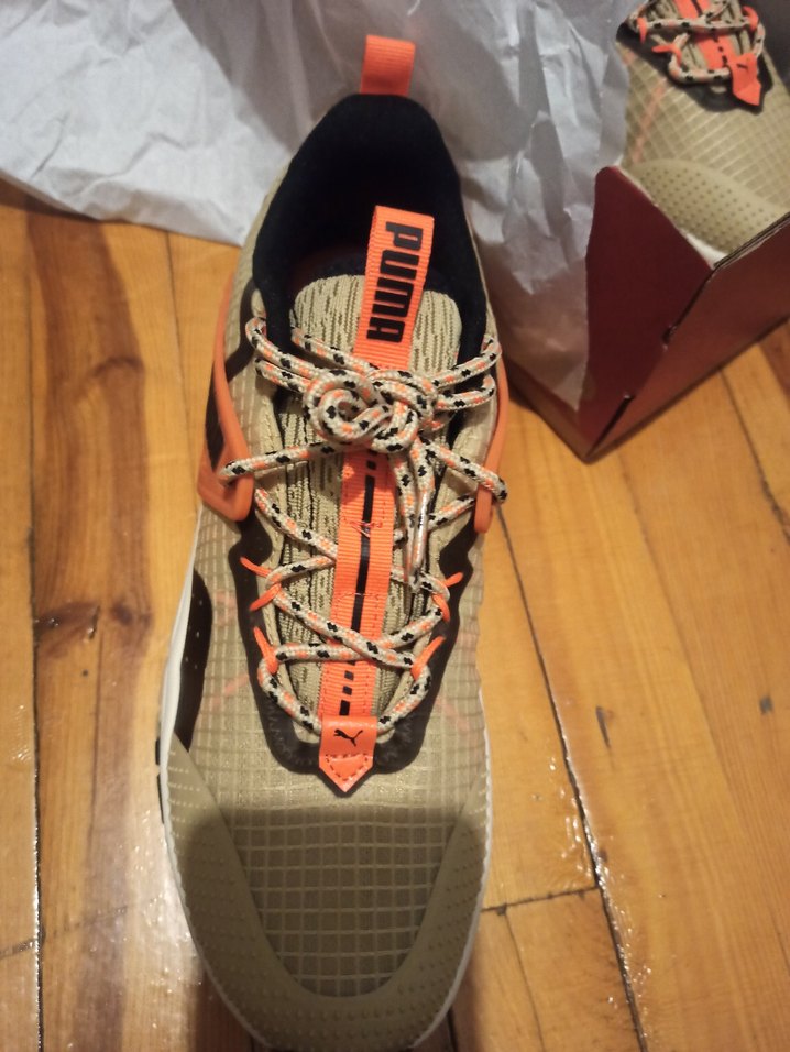 Bej Erkek Spor Ayakkabı Bağcıkları - Görsel 3