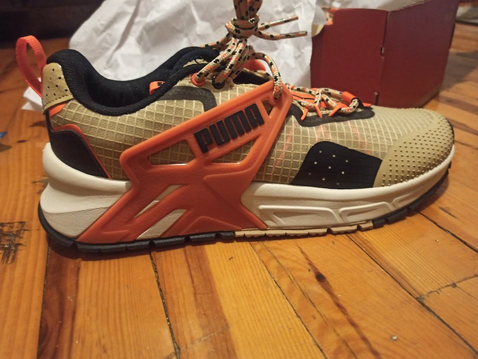 Bej Erkek Spor Ayakkabı Bağcıkları - Görsel 4