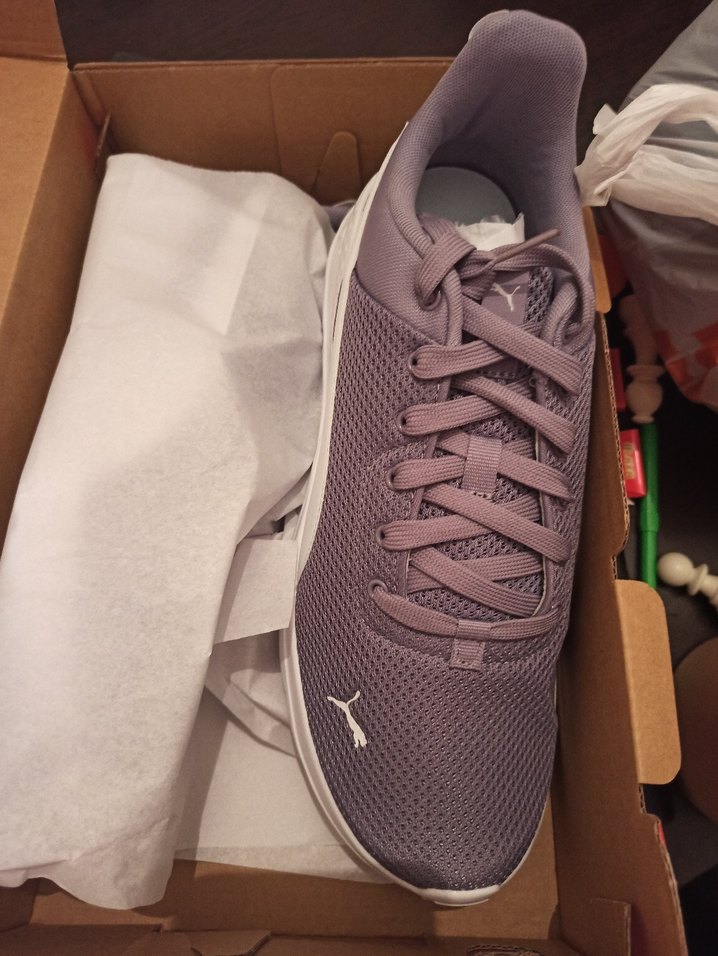 Gri Kadın Spor Ayakkabı Kadın Sneaker - Görsel 3