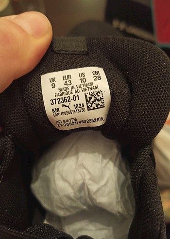 Puma Siyah Erkek Spor Ayakkabı Velcro - Görsel 2