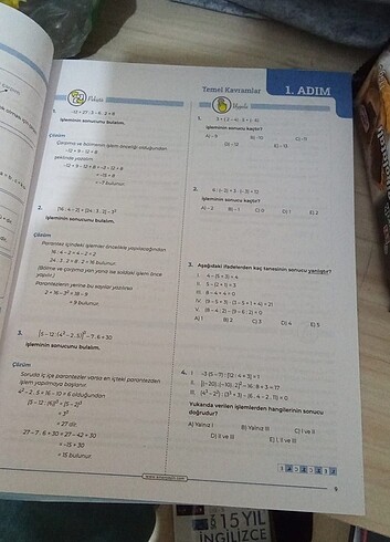  Beden Renk Tyt matematik konu ve soru bankası 