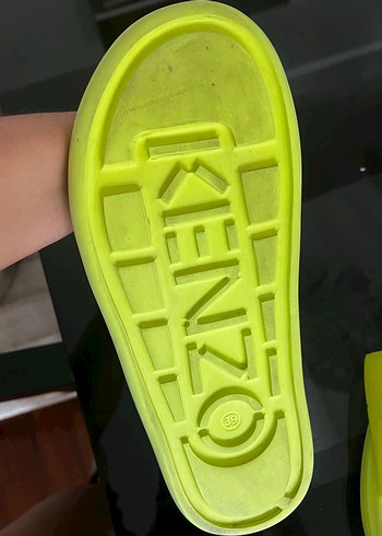 39 Beden Sarı Kenzo bayan Terlik