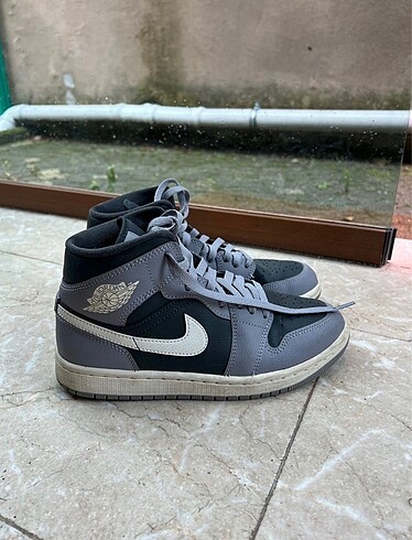 Cement grey air jordan mid