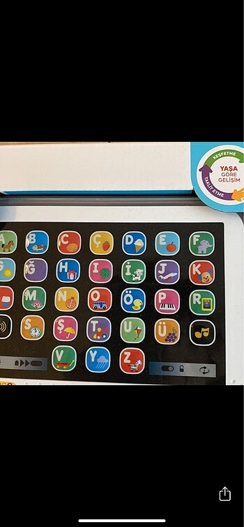 Beden Fisher prize eğitici tablet