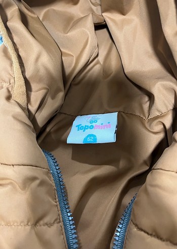 Kahverengi Fermuarlı Bebek Tulum astronot - Görsel 4