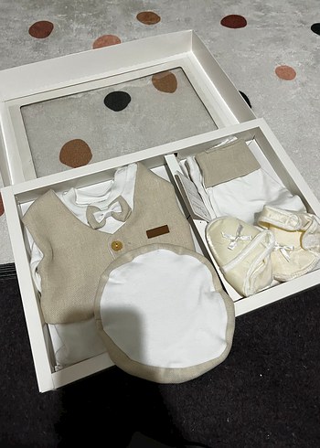 Leylek Beyaz Bebek Seti - Görsel 2