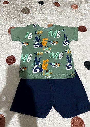 18/36 ay arası çoklu yazlık erkek bebek takımlar - Görsel 6