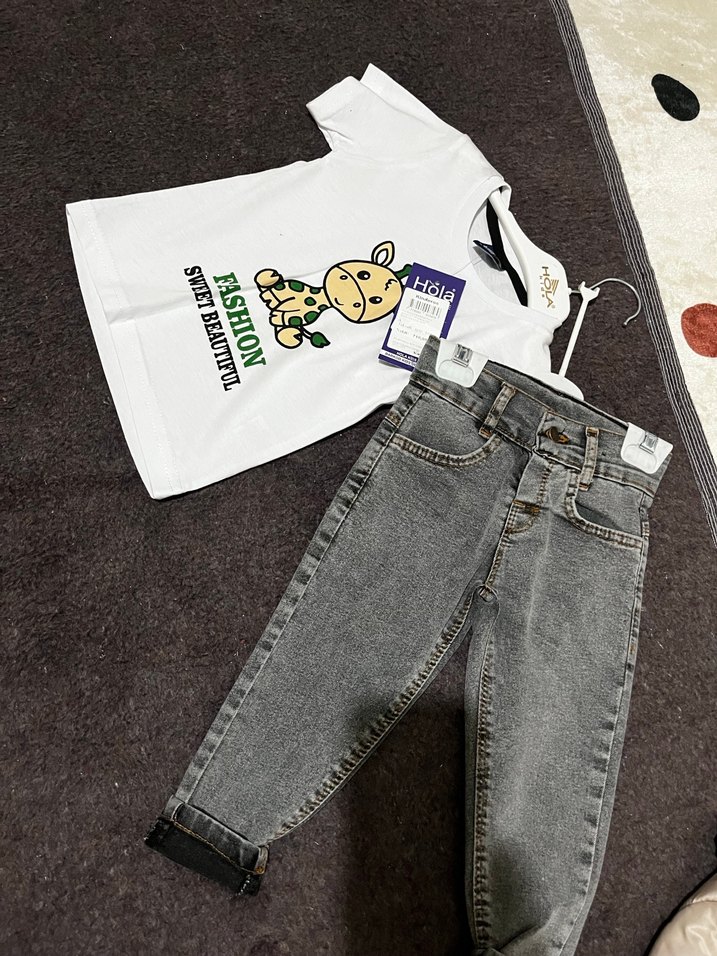 Pamuklu Baskılı Bebek Erkek Kıyafet Seti - Görsel 4