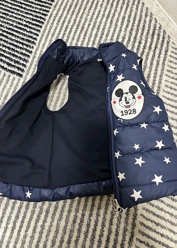 Erkek Çocuk Yıldız Desenli fermuarlı Yelek - Görsel 2