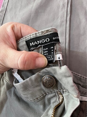 Mango MANGO KADIN BASİC PANTOLON