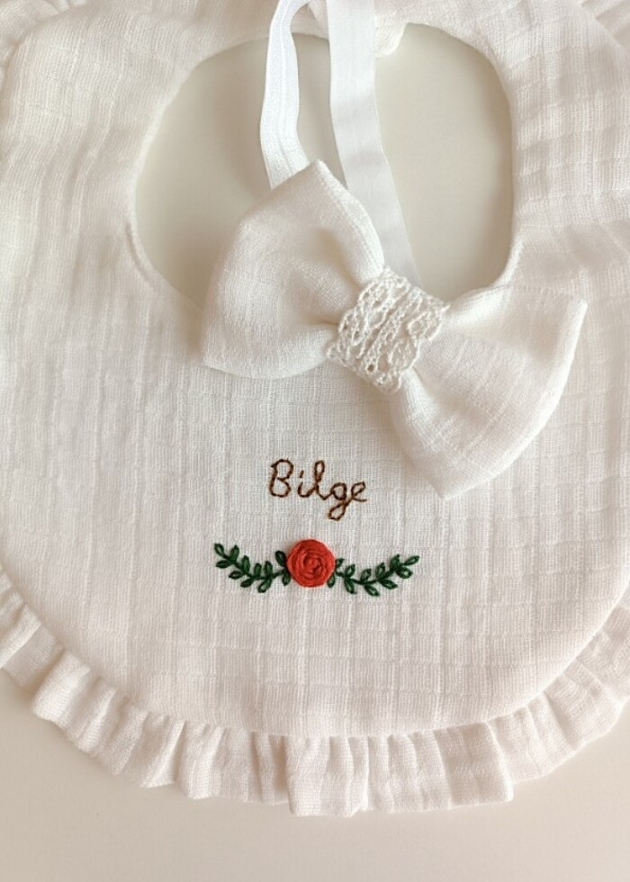 Müslin bebek önlüğü - Görsel 3