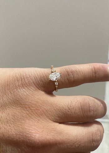 Işıltılı Altın Kadın Yüzük ARiS - Görsel 5