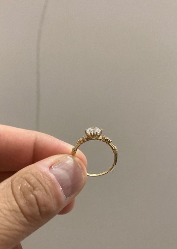 Işıltılı Altın Kadın Yüzük ARiS - Görsel 3