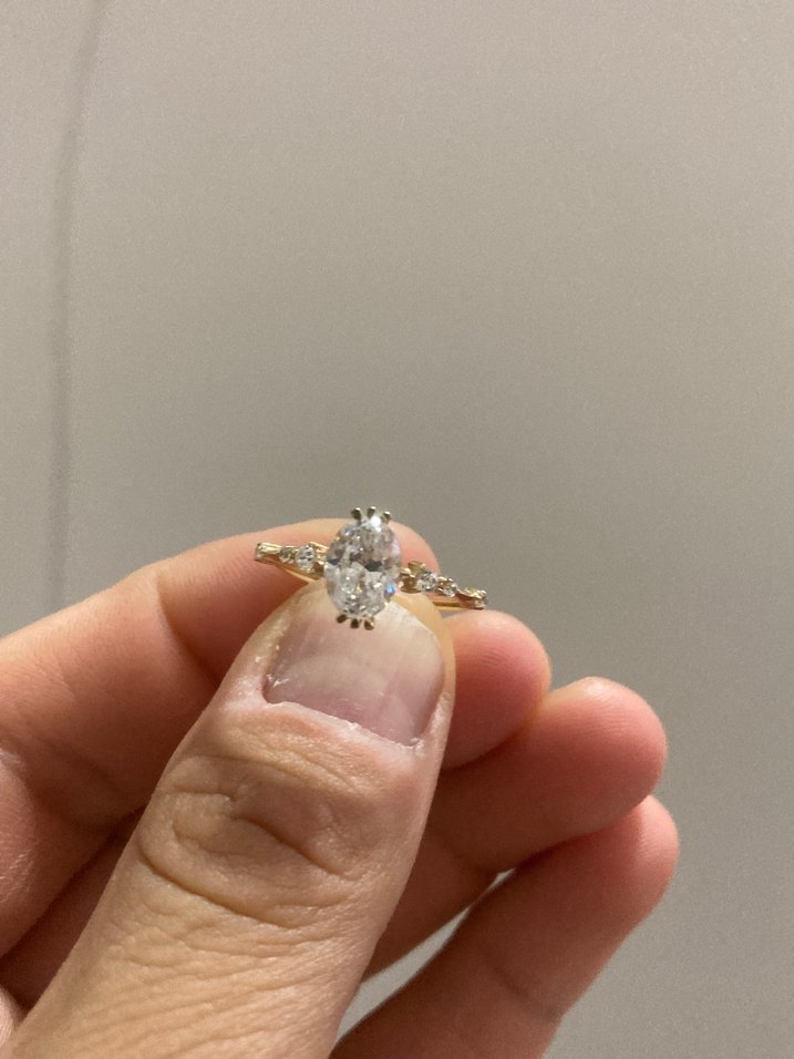 Işıltılı Altın Kadın Yüzük ARiS - Görsel 2