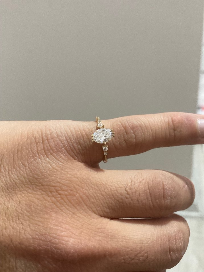 Işıltılı Altın Kadın Yüzük ARiS - Görsel 5