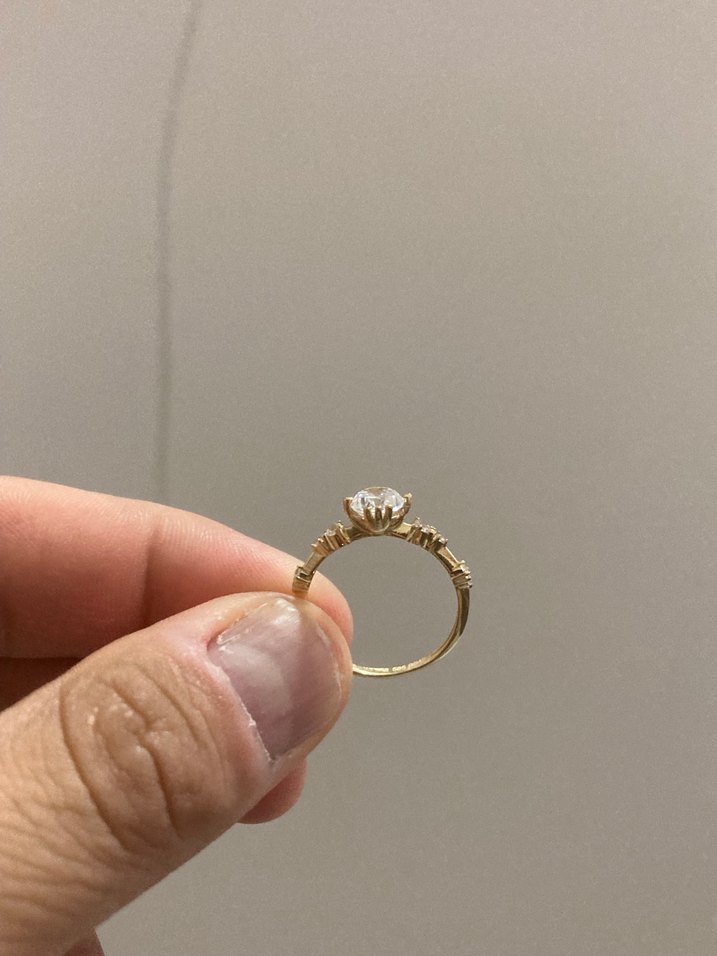 Işıltılı Altın Kadın Yüzük ARiS - Görsel 3