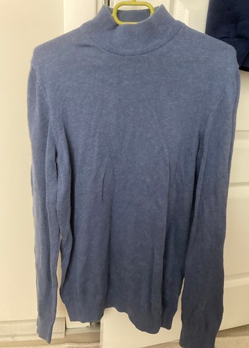 3 renk Boğazlı Triko Kazak - Görsel 2