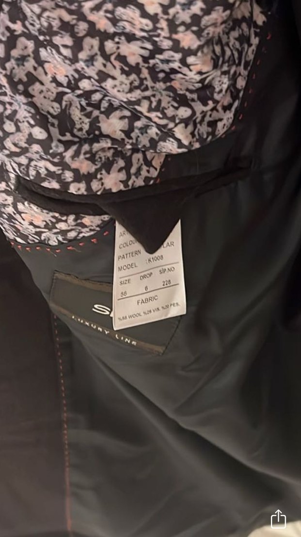 Kahverengi kaşe kaban - Görsel 5