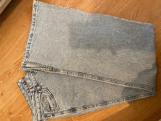 40 Beden mavi Renk Kot pantolon