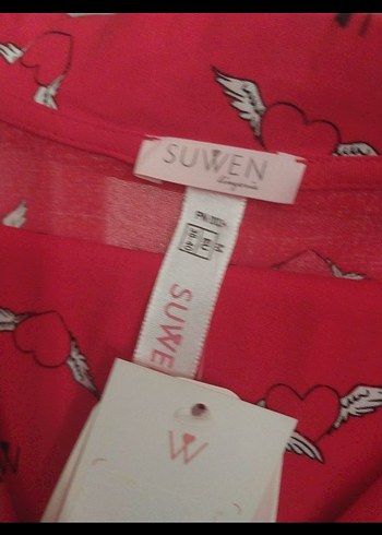 m Beden pembe Renk Suwen Pijama Takımı S-M