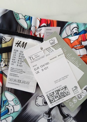 H&M 8-10 yaş Erkek Çocuk Mayo Şort - Görsel 2