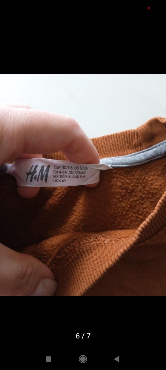 H&M 4-6 Erkek Çocuk Sweatshirt - Görsel 5