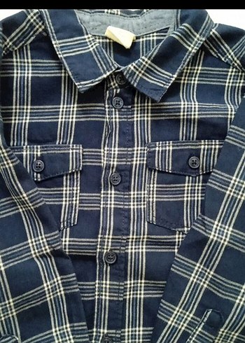 H&M 2-4 Yaş Gömlek - Görsel 2