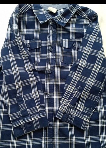 H&M 2-4 Yaş Gömlek - Görsel 6