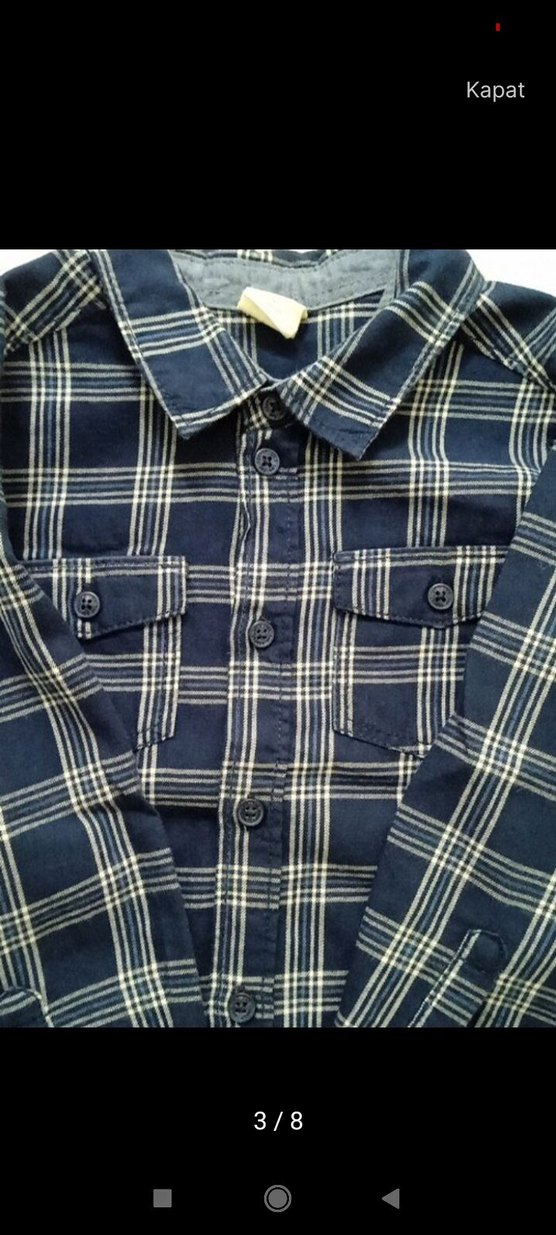 H&M 2-4 Yaş Gömlek - Görsel 2