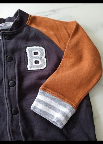 H&M 4-6 Erkek Çocuk Beyzbol Hırka - Görsel 2