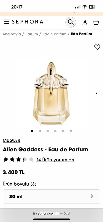 Mugler Alien Goddess Parfüm