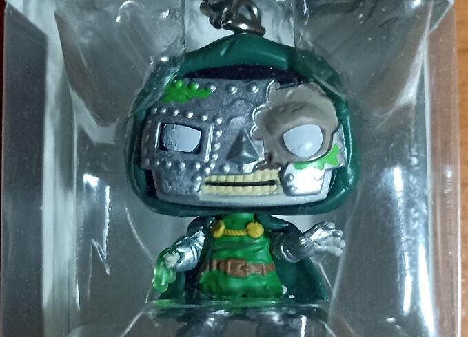 Beden Renk Funko Pocket Pop Keychain - Zombie Doctor Doom