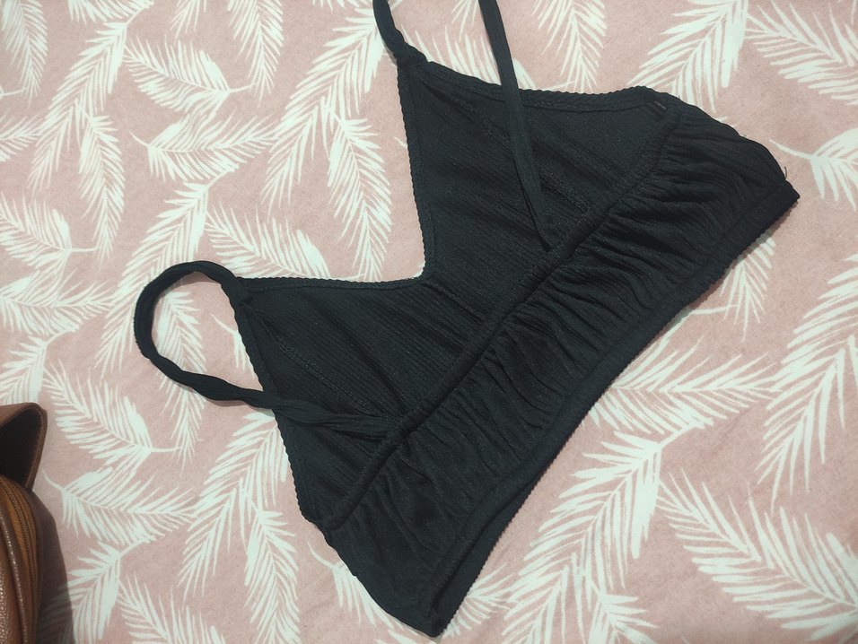 Siyah Sporcu Bralet bikini takım - Görsel 4