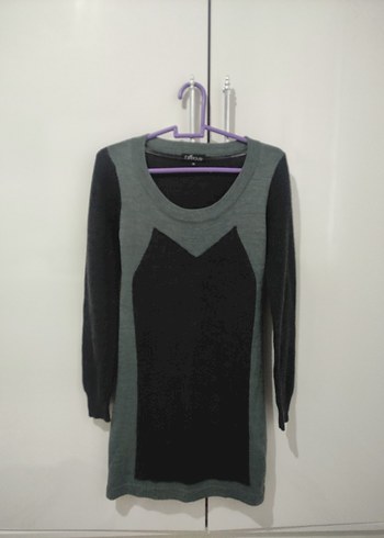 Triko Kadın Kazak elbise - Görsel 2