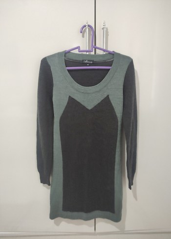 Triko Kadın Kazak elbise - Görsel 5