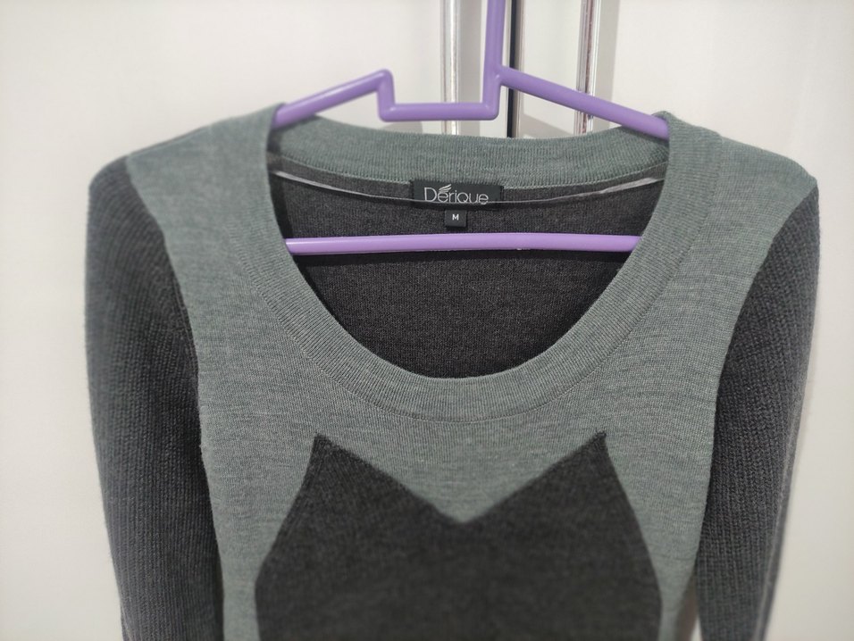 Triko Kadın Kazak elbise - Görsel 3