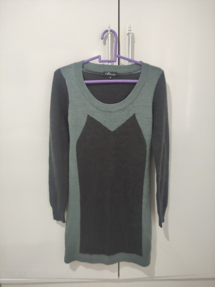 Triko Kadın Kazak elbise - Görsel 5