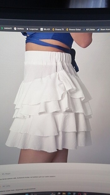 36 beden mini etek - Görsel 4