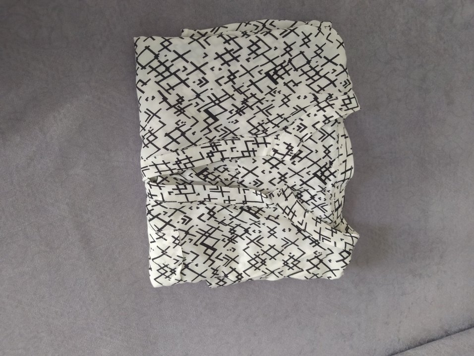 Bohem V Yaka Desenli Hamile Bluzu - Görsel 3