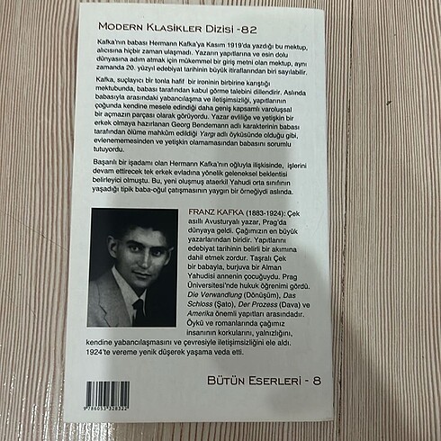 Franz Kafka Babaya Mektup
