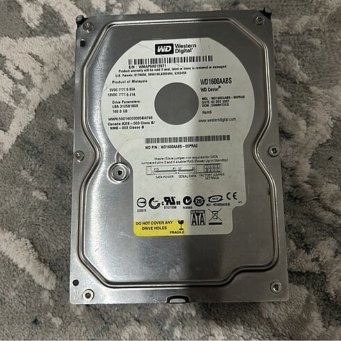 160gb harddisk