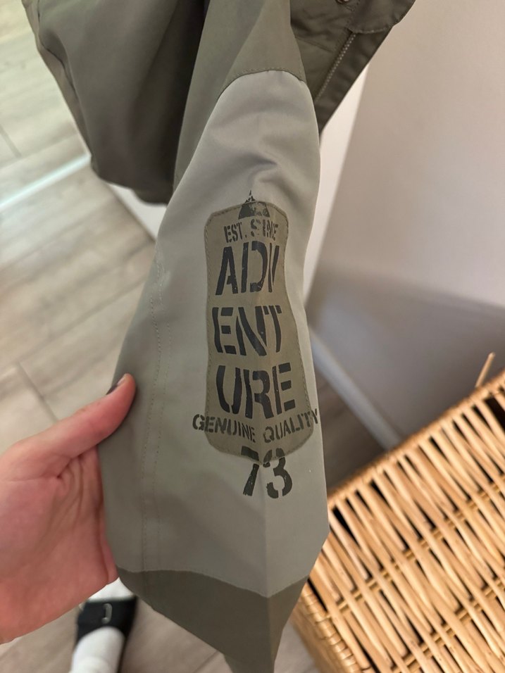 Erkek Çocuk Kamuflaj Desenli Streetwear Mont - Görsel 5