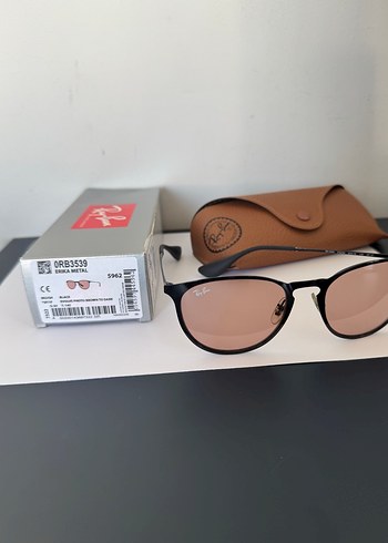 Beden siyah Renk Ray-Ban 0RB3539 Erika Metal güneş gözlüğü