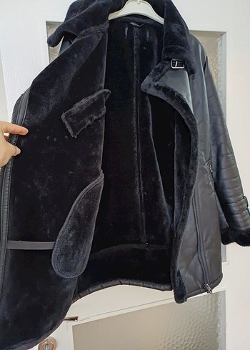 HAKİKİ DERİ İçi Kürrkklü Kaban - Görsel 5