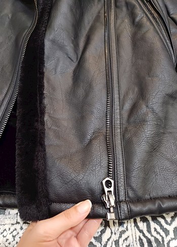 HAKİKİ DERİ İçi Kürrkklü Kaban - Görsel 9